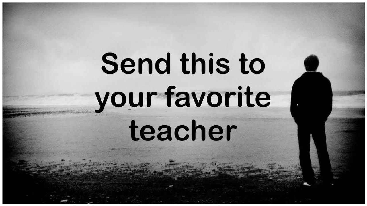 Send this to your favourite teacher
