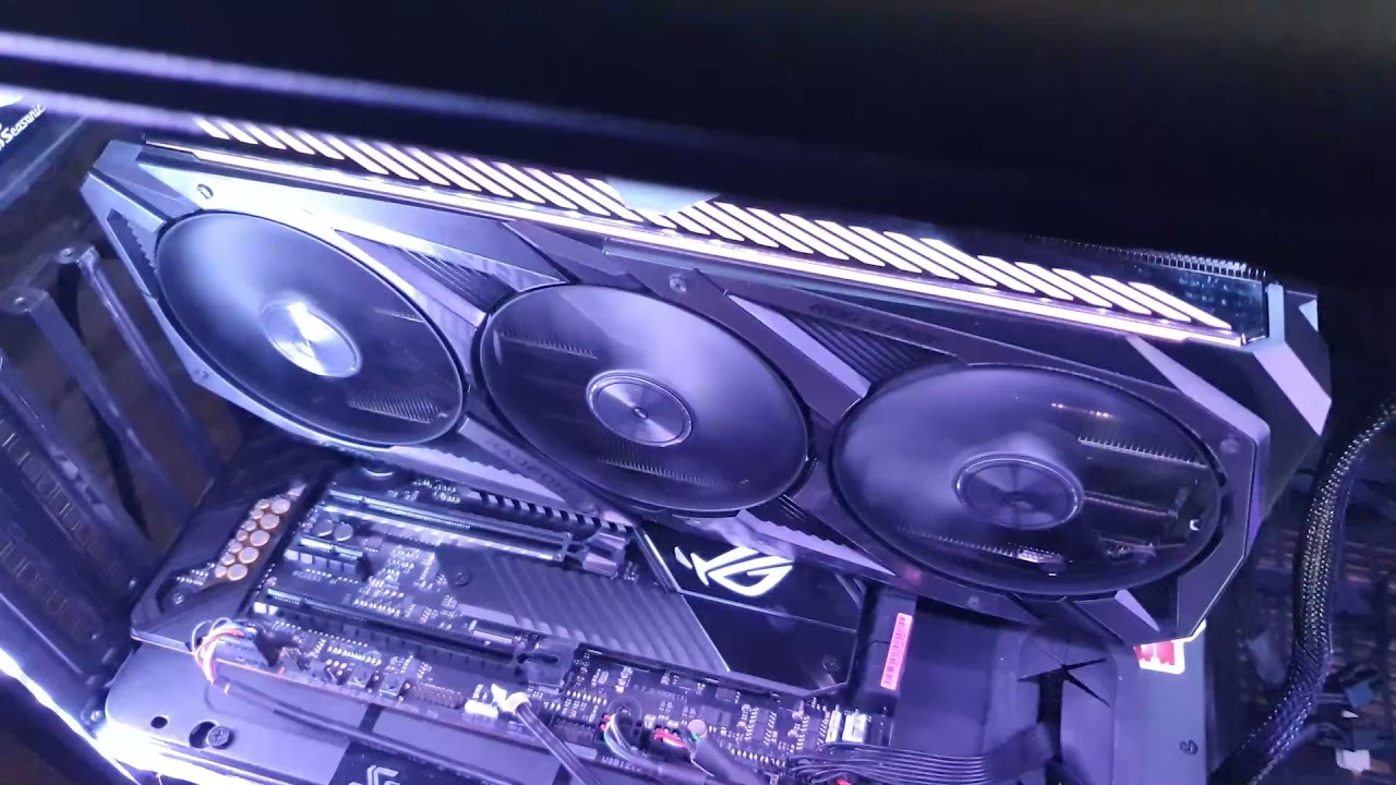 ASUS ROG Strix Radeon RX 6800 OC - Подсветка1