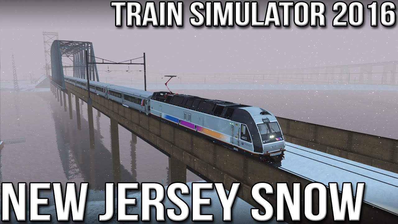 New Jersey Snow - ALP-45 DP - Train Simulator 2016