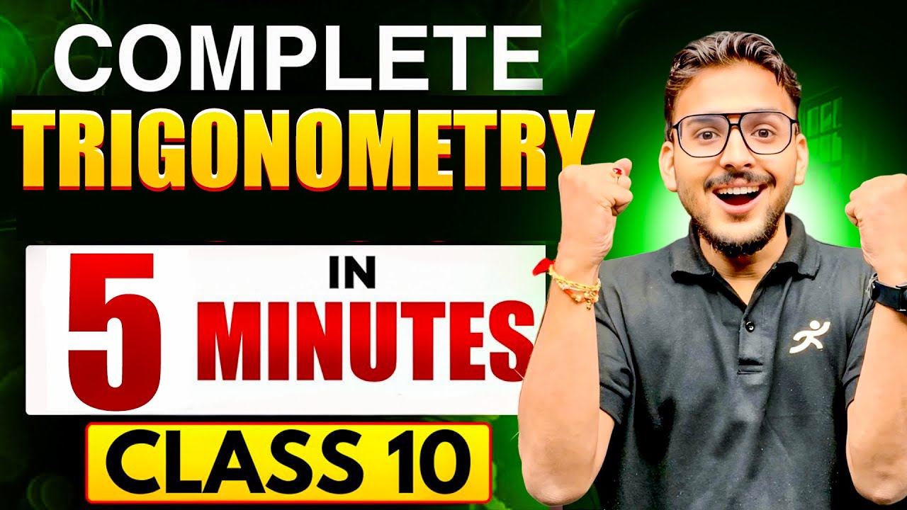 Complete Class 10 Trigonometry Superfast || Pranav Pandey
