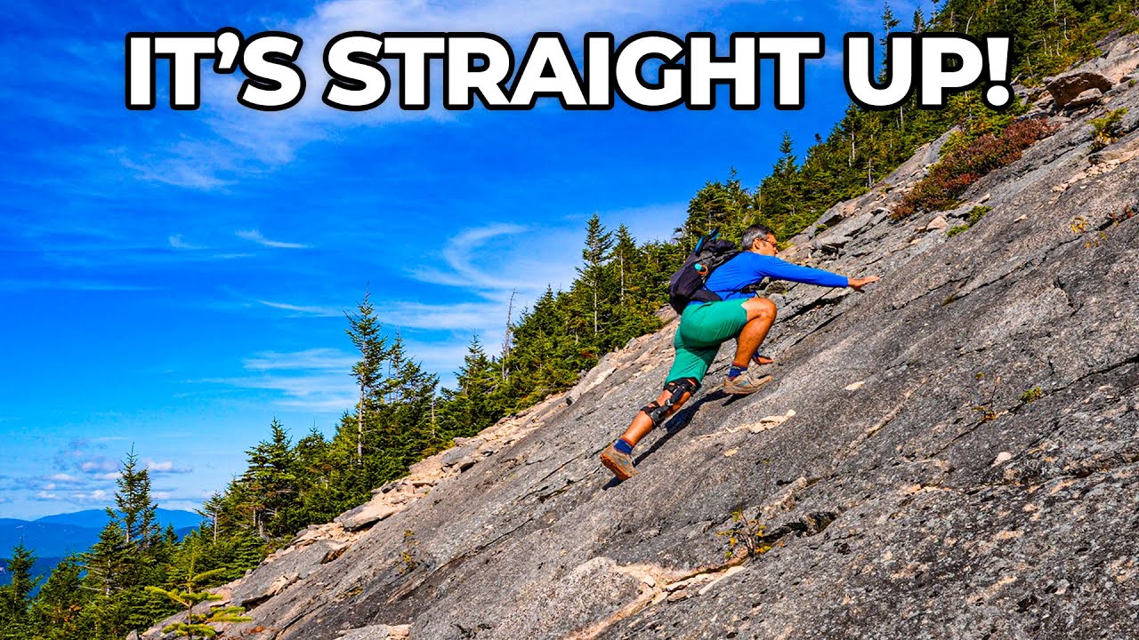 Hiking the TERRIFYING Tripyramids Slides! | White Mountains NH Guide