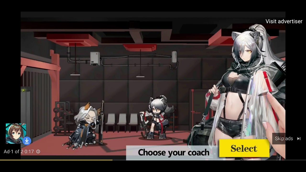 Weird arknights ad