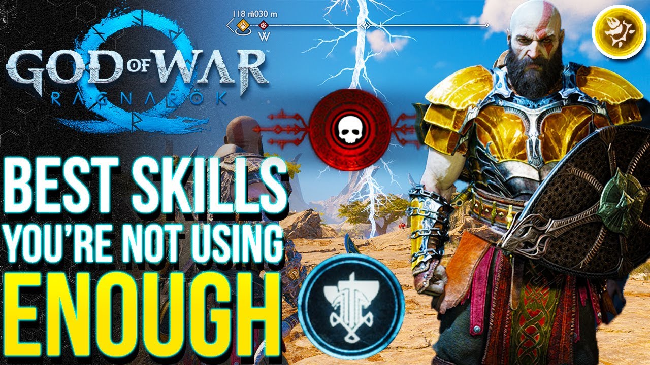 God of War: Ragnarok — вы, вероятно, недостаточно используете эти навыки! Советы по бою в God of ...
