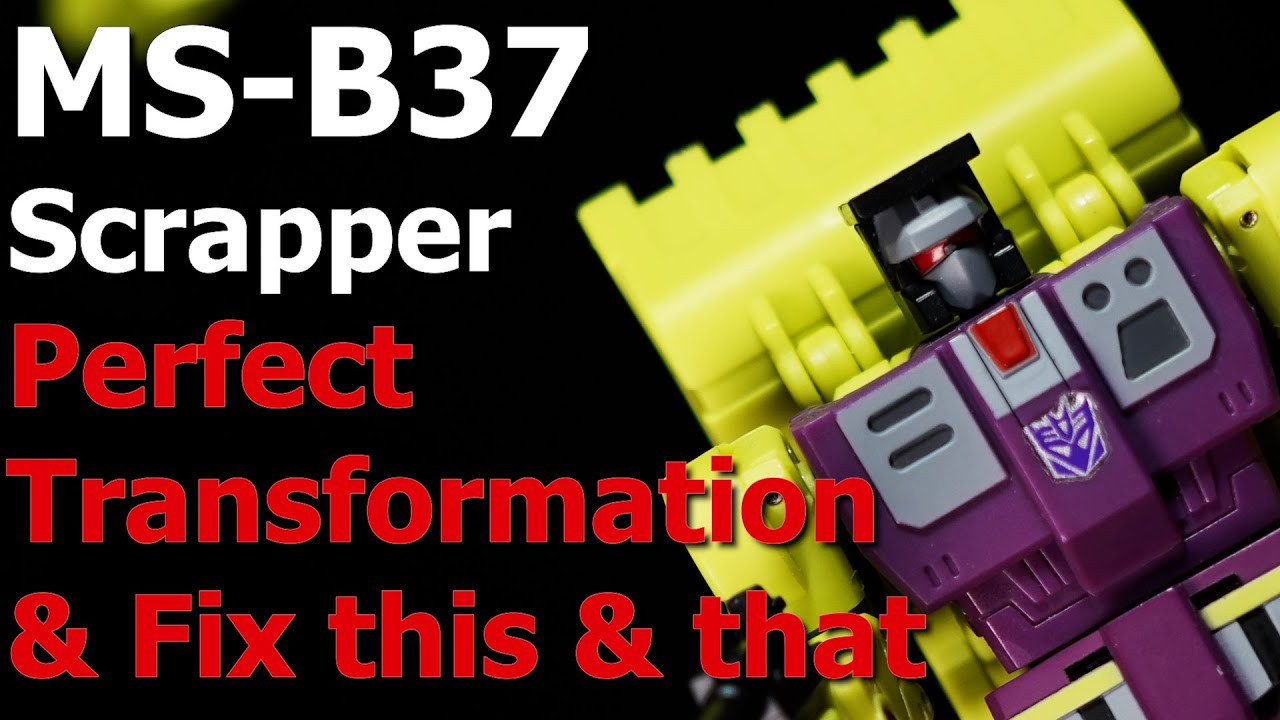 Perfect transformation | MS-B37 Scrapper - Magic Square