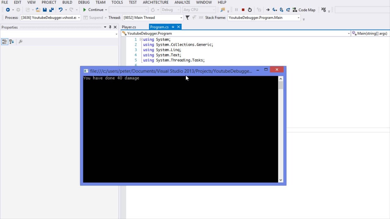 Debugging with Visual Studio Made Easy Tutorial 2 - More Breakpoints
