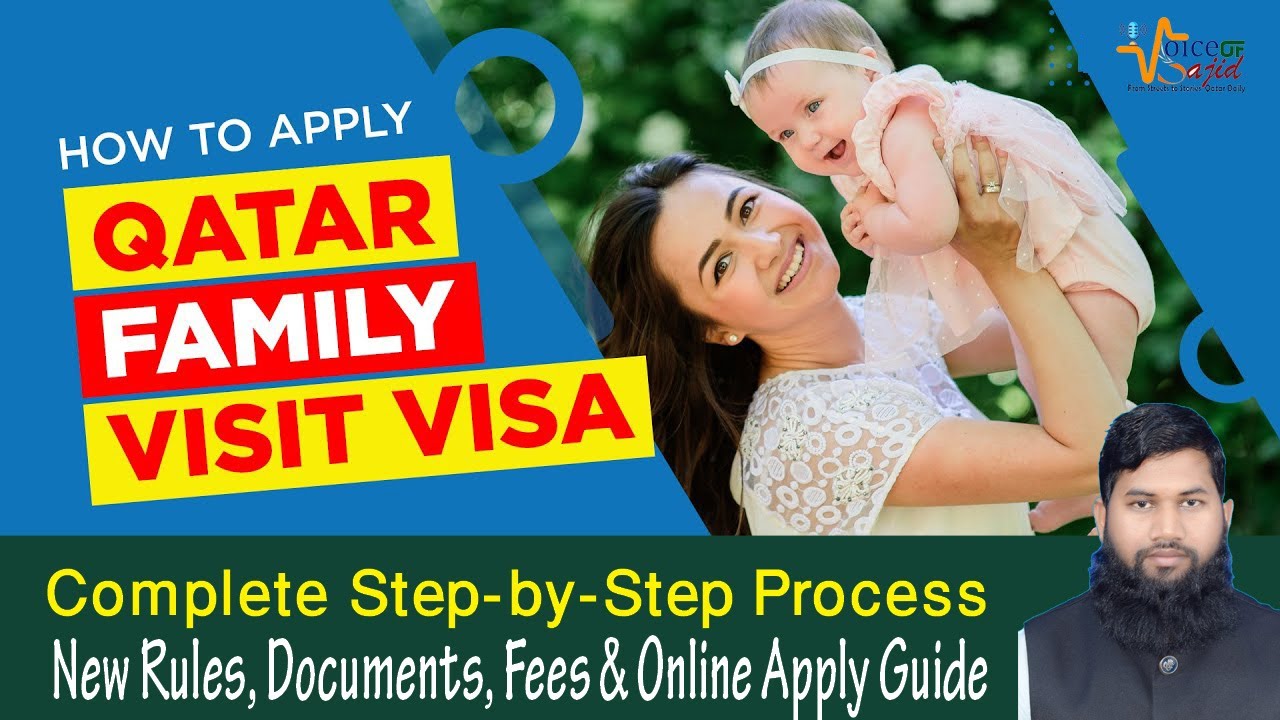Qatar Family Visit Visa 2025 | Complete Step-by-Step Process | New Rules, Documents, Fees & Online