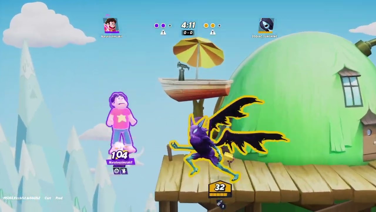 Narutouzimzaki1           VS       ZODIAC_SUNSHINE    |  MultiVersus Ranked 1v1 2025