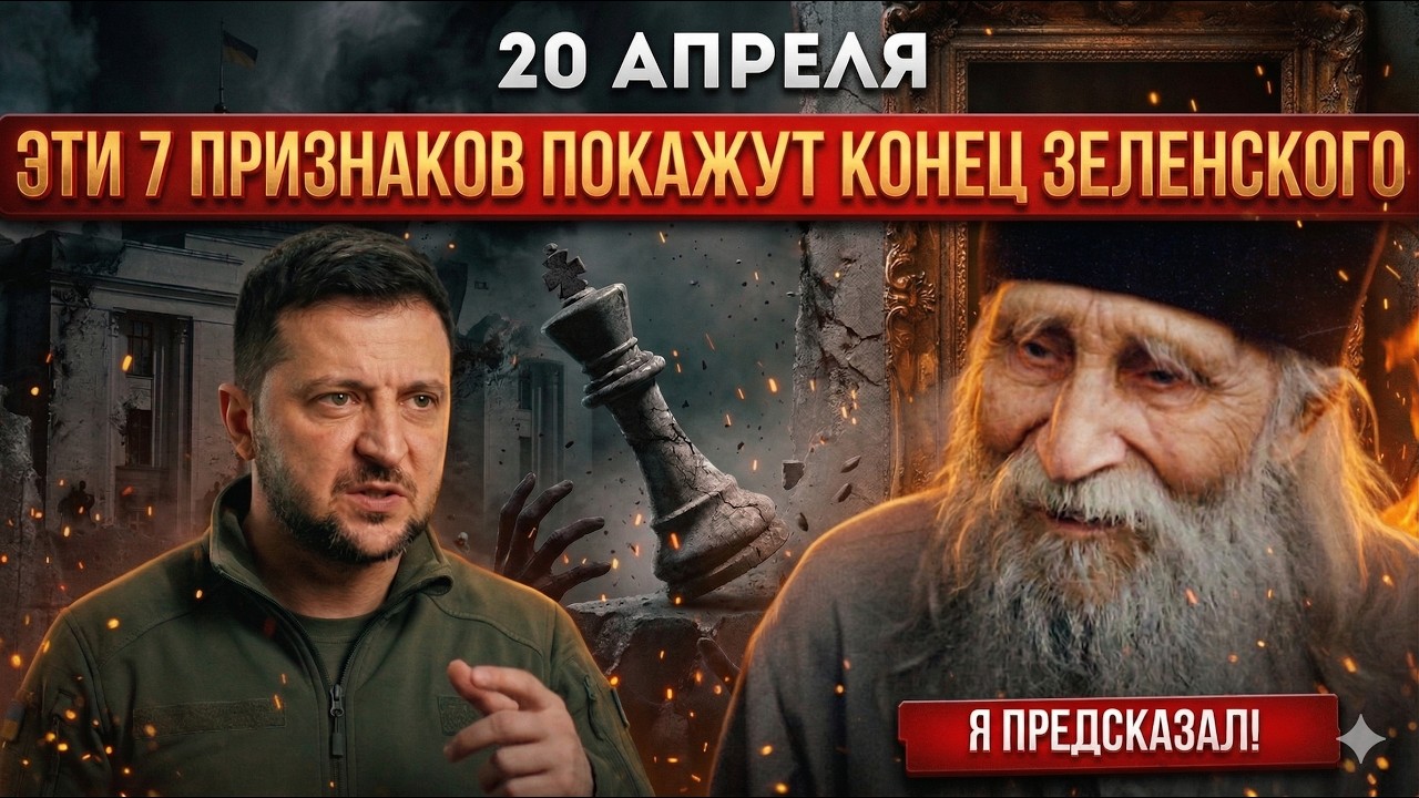 7 ПРИЗНАКОВ КОНЦА! Гурьянов назвал дату ухода Зеленского &mdash; 20 апреля всё изменится