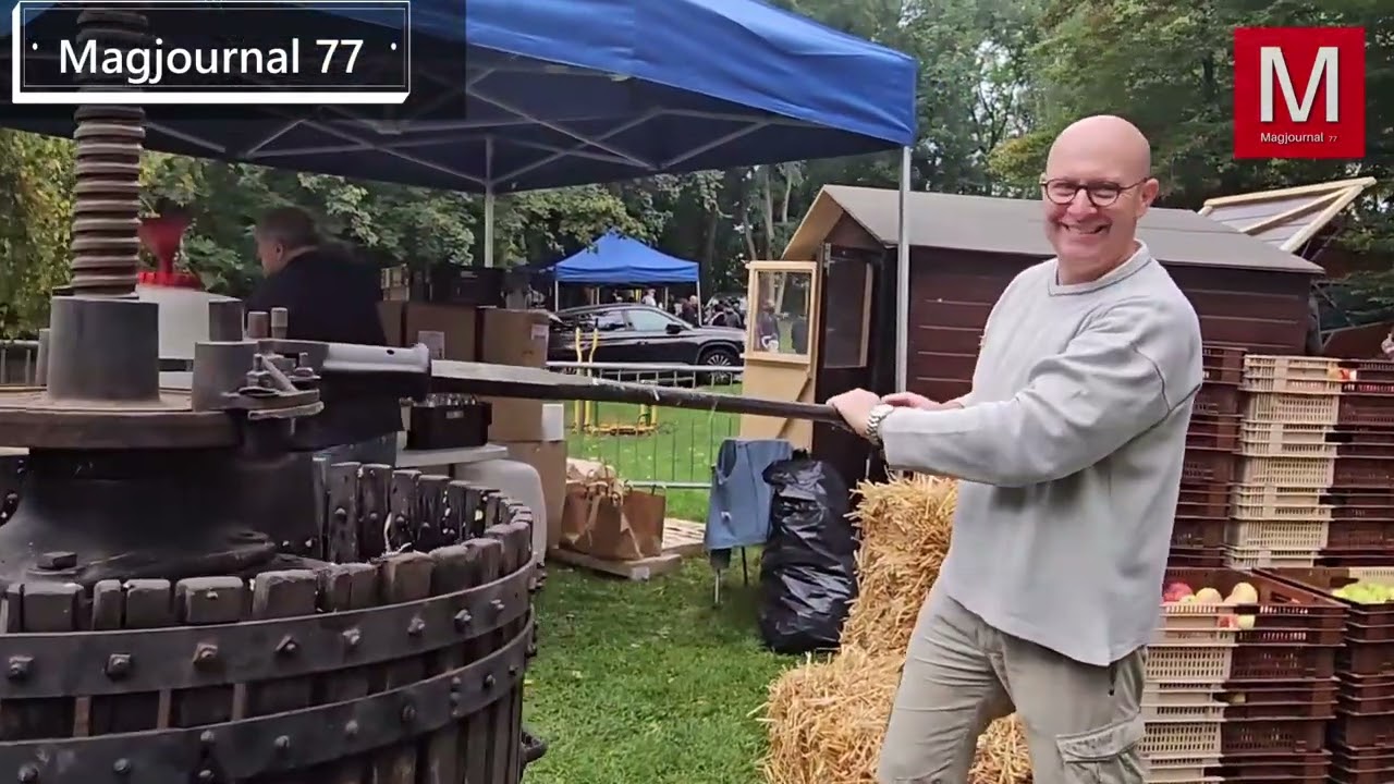 Crégy-lès-Meaux ► Fête de la pomme : pressoir à l'ancienne, brocante et marché campagnard