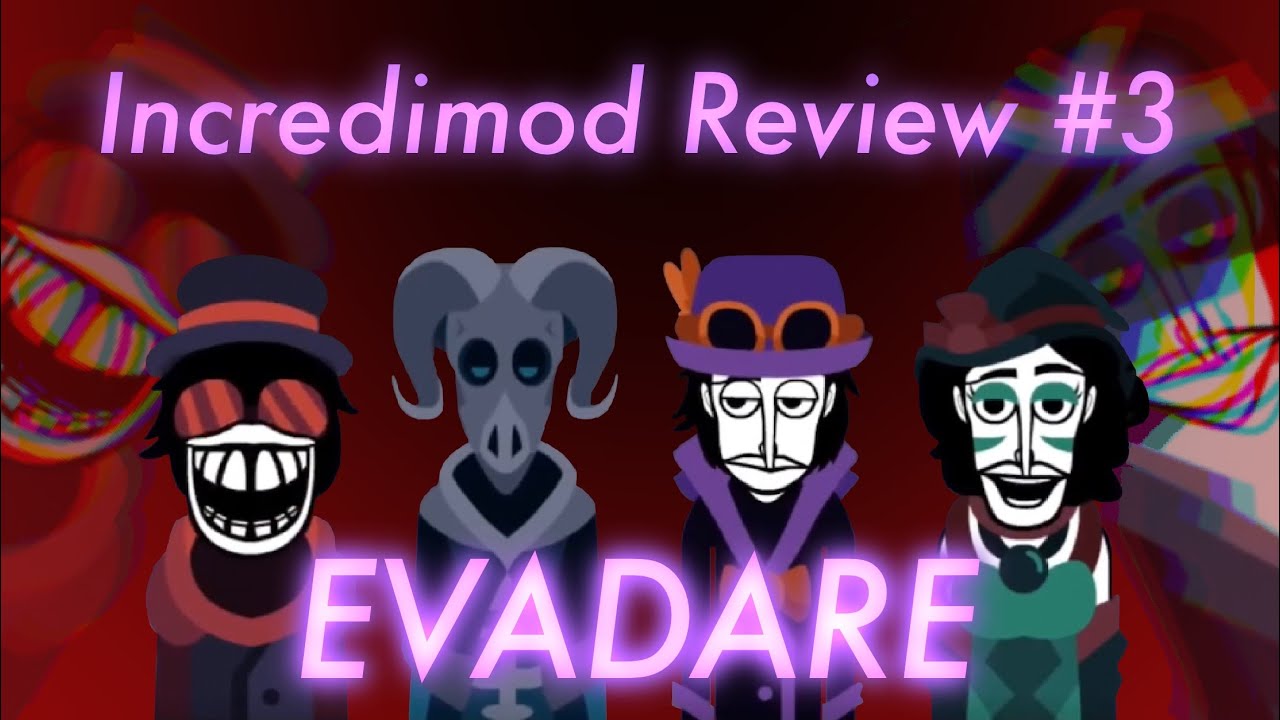 СТРАШНО! | Полный обзор мода Evadare | Обзор мода Incredibox 3