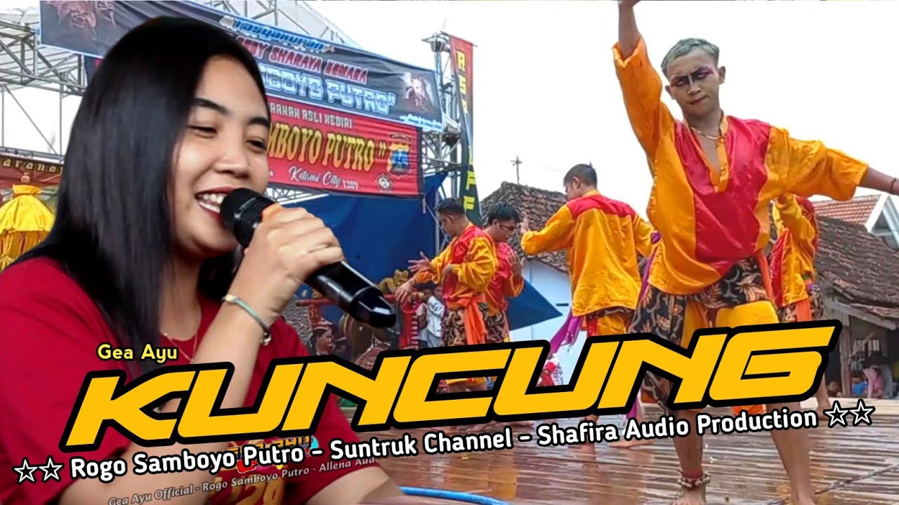 GEA AYU TERBARU‼️ KUNCUNG GLEERR Jaranan Rogo Samboyo Putro 2023 Live Wates