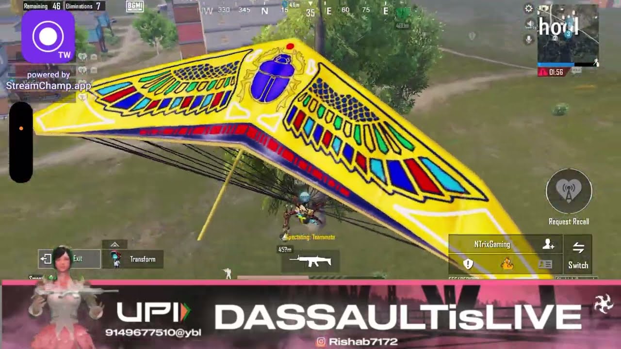Classsic Rush Gameplay with new M416 | Wildsoul Warden | Bgmi | Classic Game - DASSAULTisLIVE |