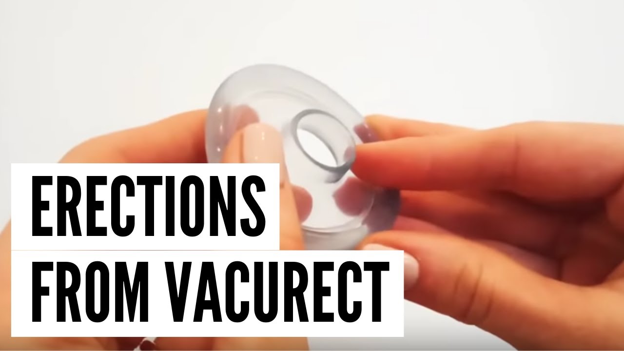 How to use Vacurect rings to maintain erections with erectile dysfunction