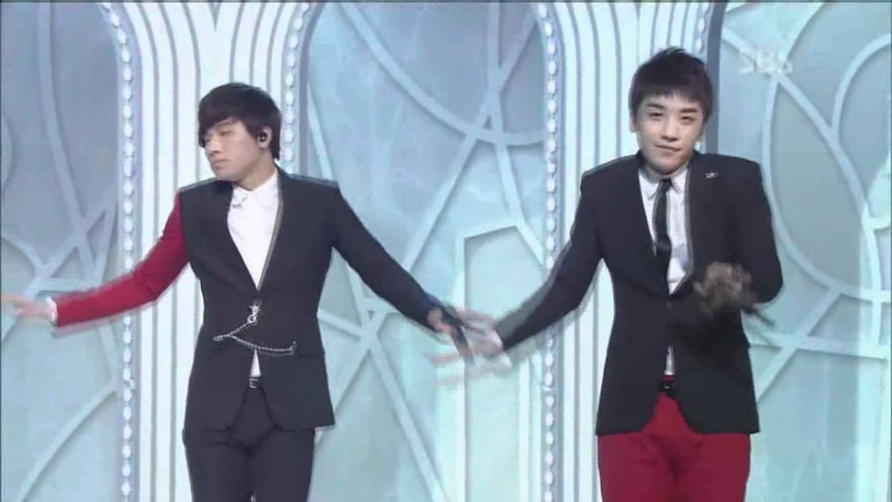 Bigbang - Love Song (Большой взрыв - Love Song) @SBS Inkigayo Популярная песня 20110501
