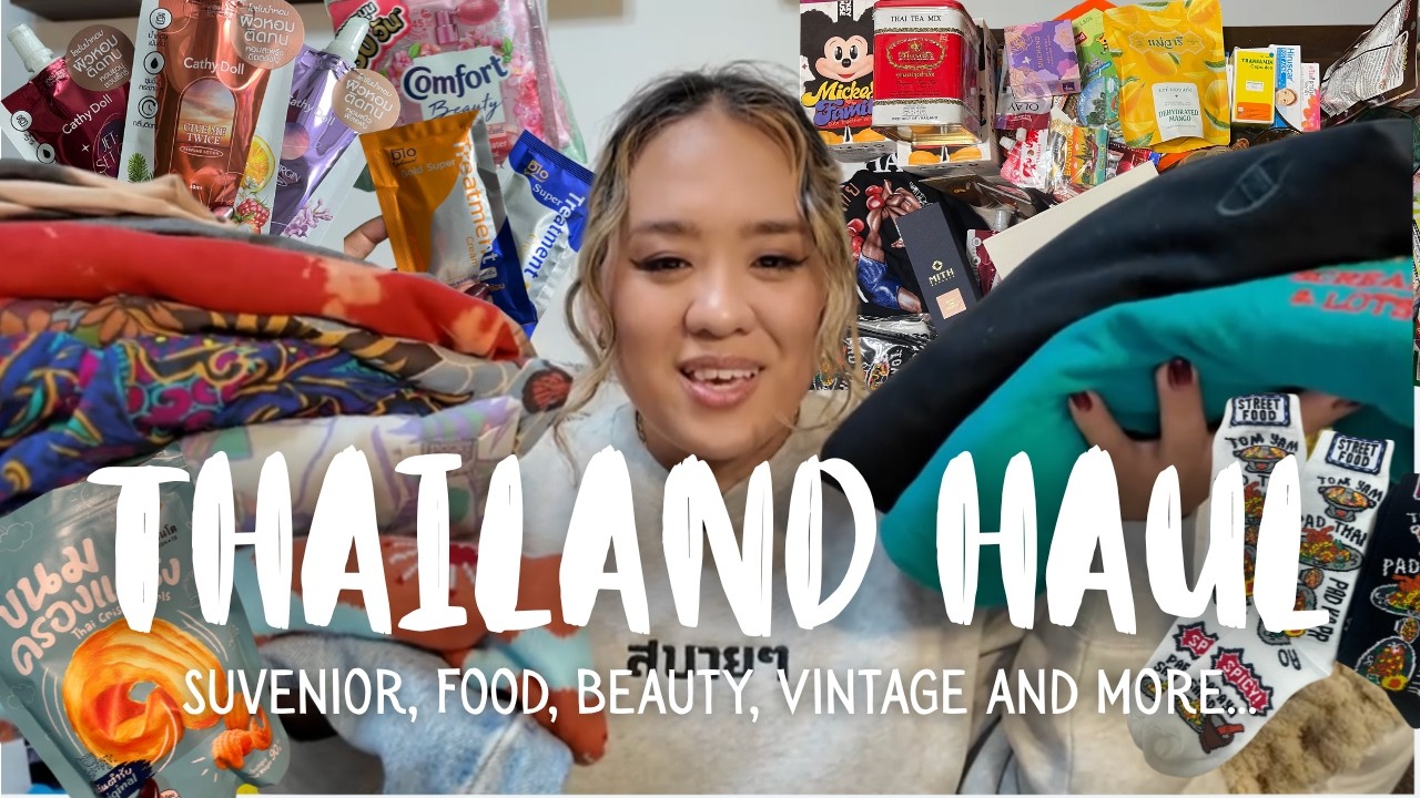 THAILAND HAUL | タイで買ったおすすめアイテムをぜーんぶ紹介していくよ〜！！
