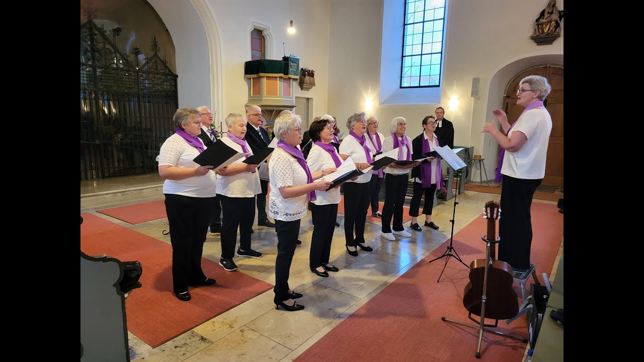 Kirchenchor Möttingen 35 Jahre 