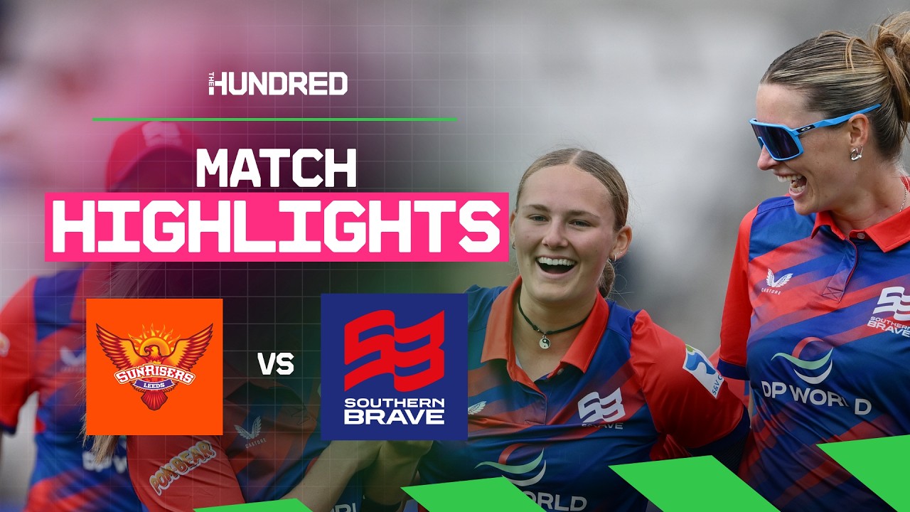 Jemimah Rodrigues STARS in close finish 🍿 | Sunrisers Leeds vs Southern Brave Highlights