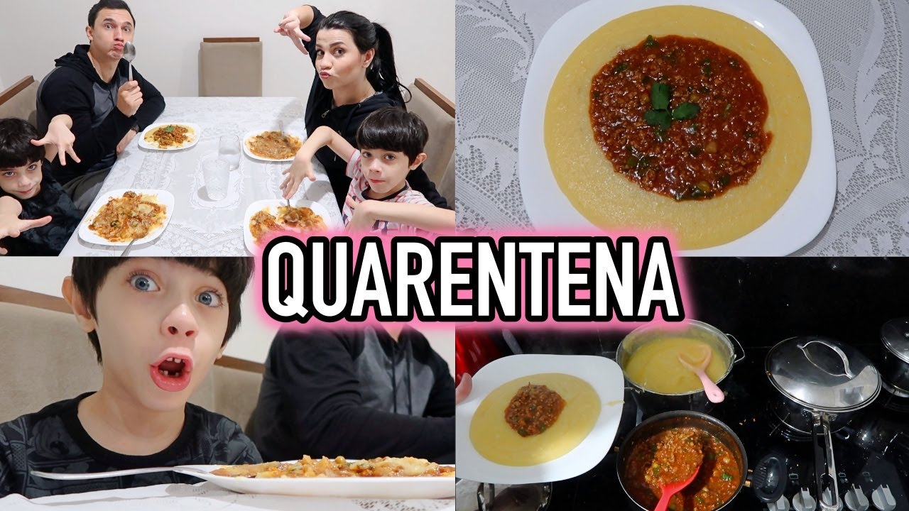 NOITE DA POLENTA DE QUARENTENA EM FAMÍLIA