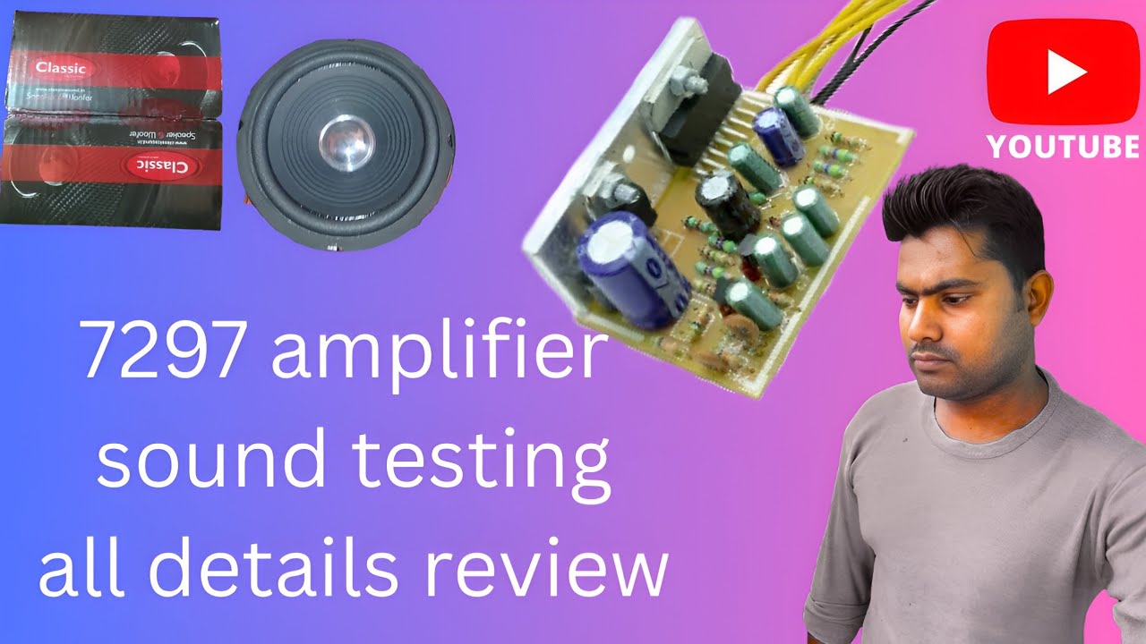 7297 amplifier sound testing all details review