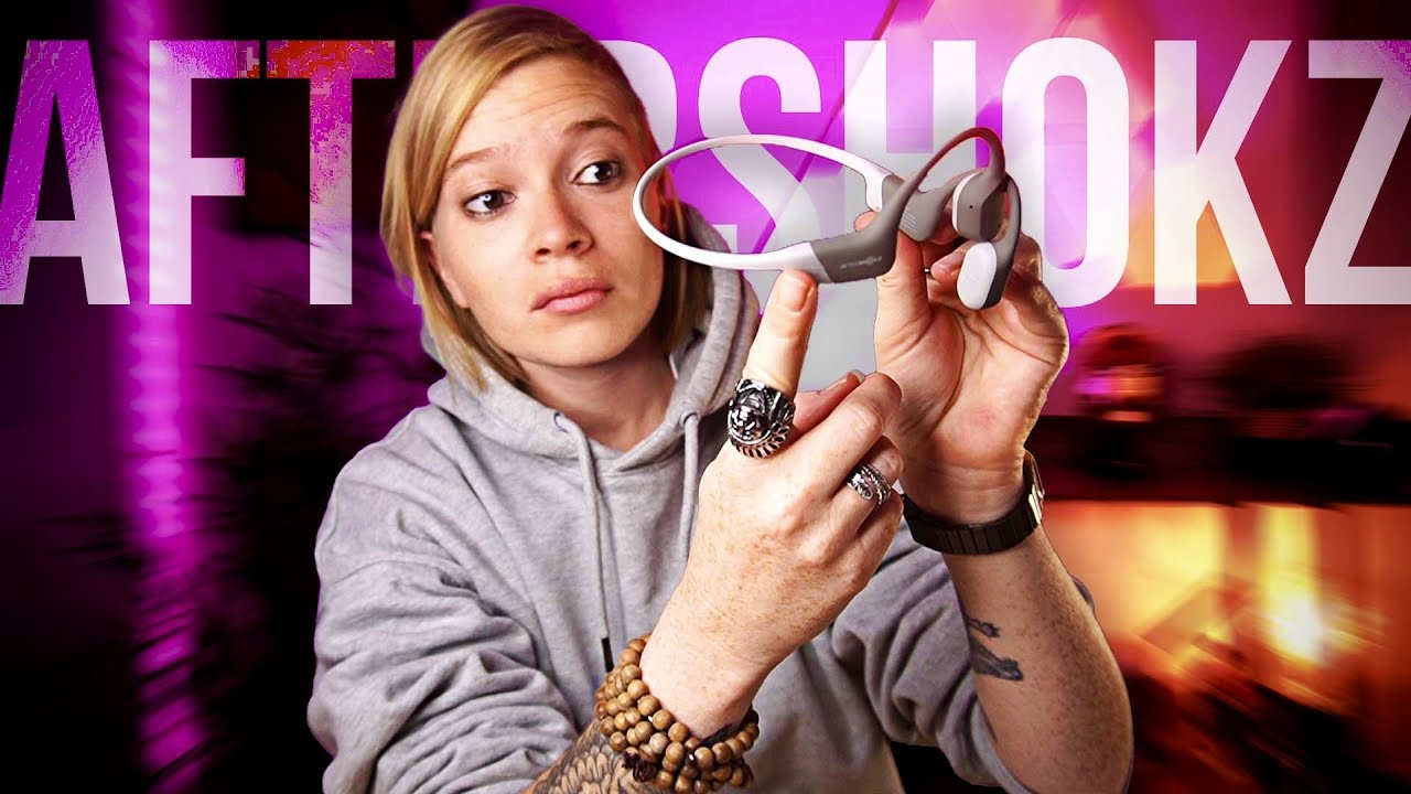 JE TESTE  UN CASQUE A CONDUCTION OSSEUSE !!  AFTERSHOKZ AEROPEX