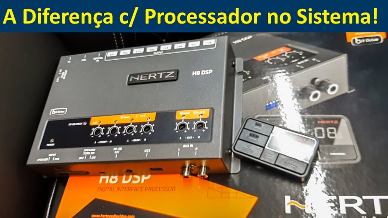 Renegade no Processador Hertz H8 DSP, Upgrade by Razor!