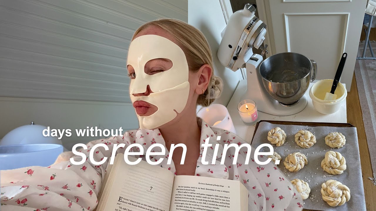 less screen time, more hobby time (vlog)