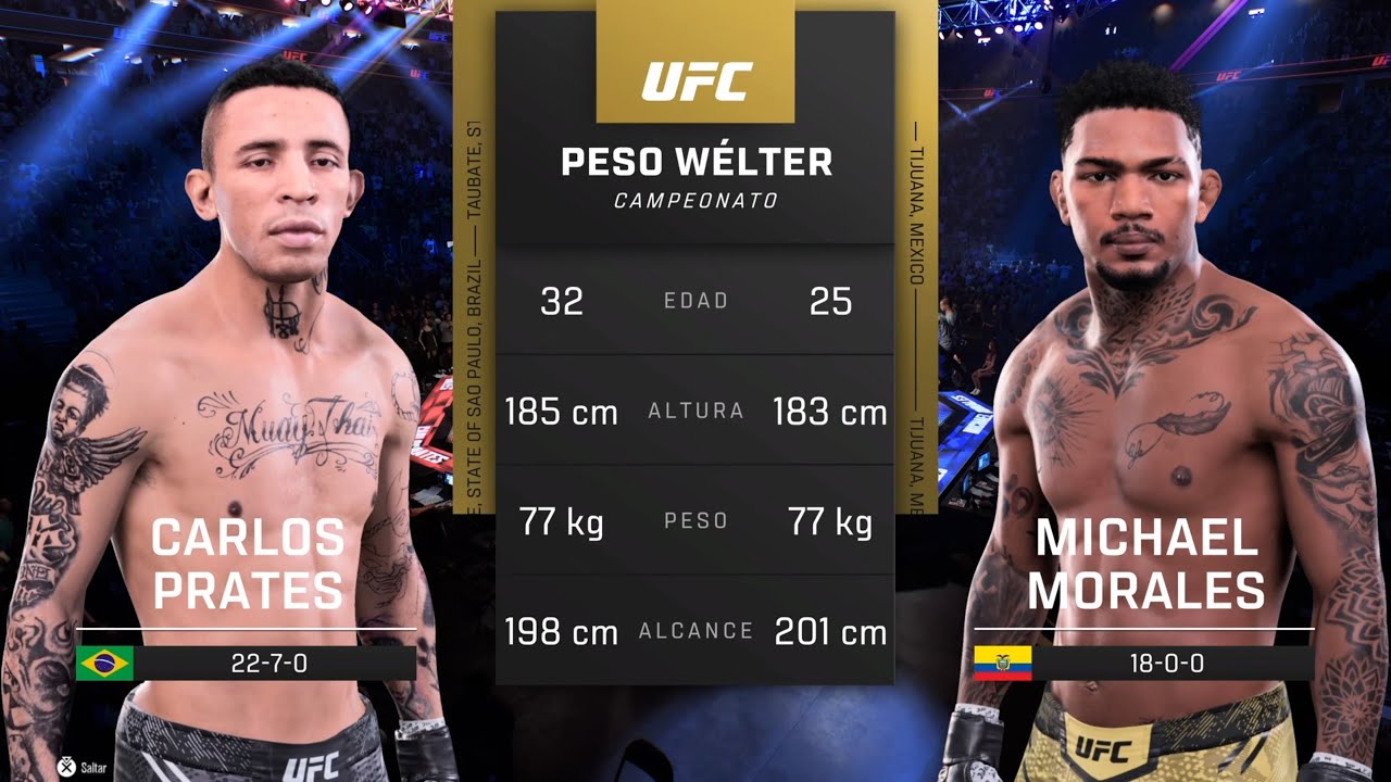 Carlos Prates vs Michael Morales – ¿El Nuevo Rey del Peso Wélter? | Simulación UFC 5