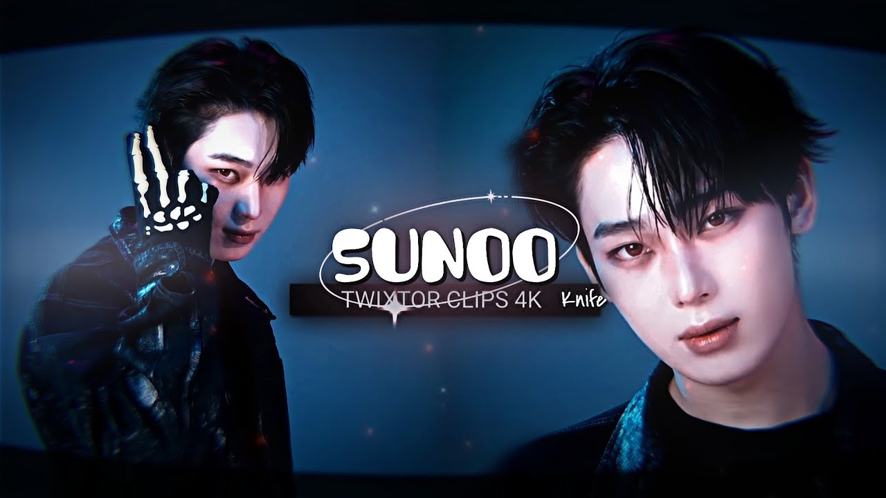 SUNOO ENHYPEN "KNIFE" STUDIO CHOOM ORIGINAL PERFORMANCE 4K TWIXTOR CLIPS FOR EDITS