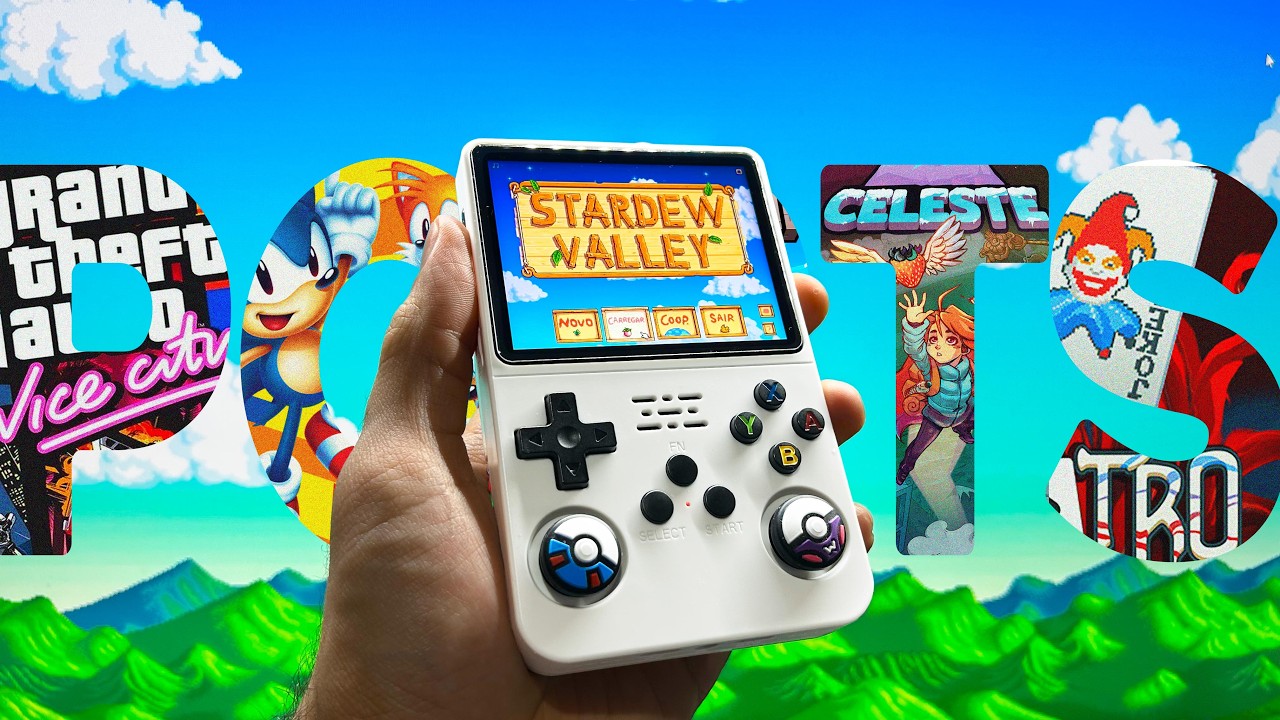 Como Rodar JOGOS de PC no R36S!