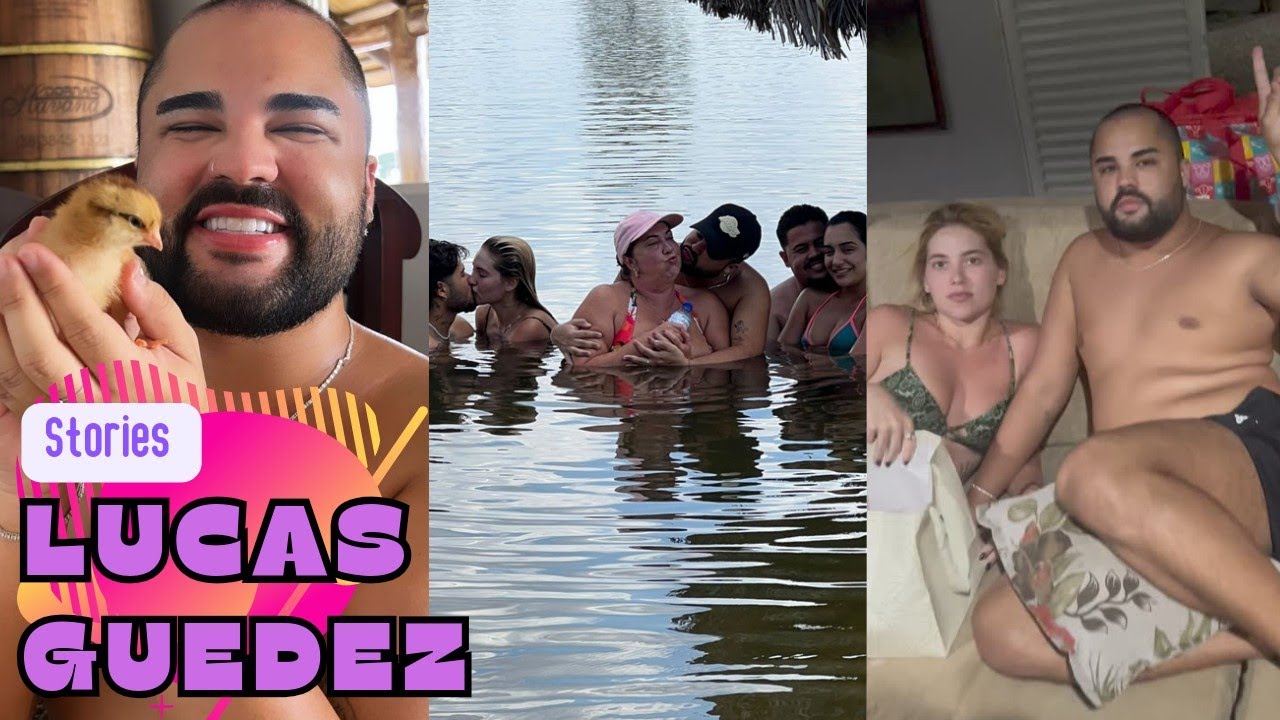 LUCAS E RAFA VÃO PARA A FAZENDA TALISMÃ COM A VIRGÍNIA • JOGANDO CIDADE DORME |STORIES LUCAS GUEDEZ