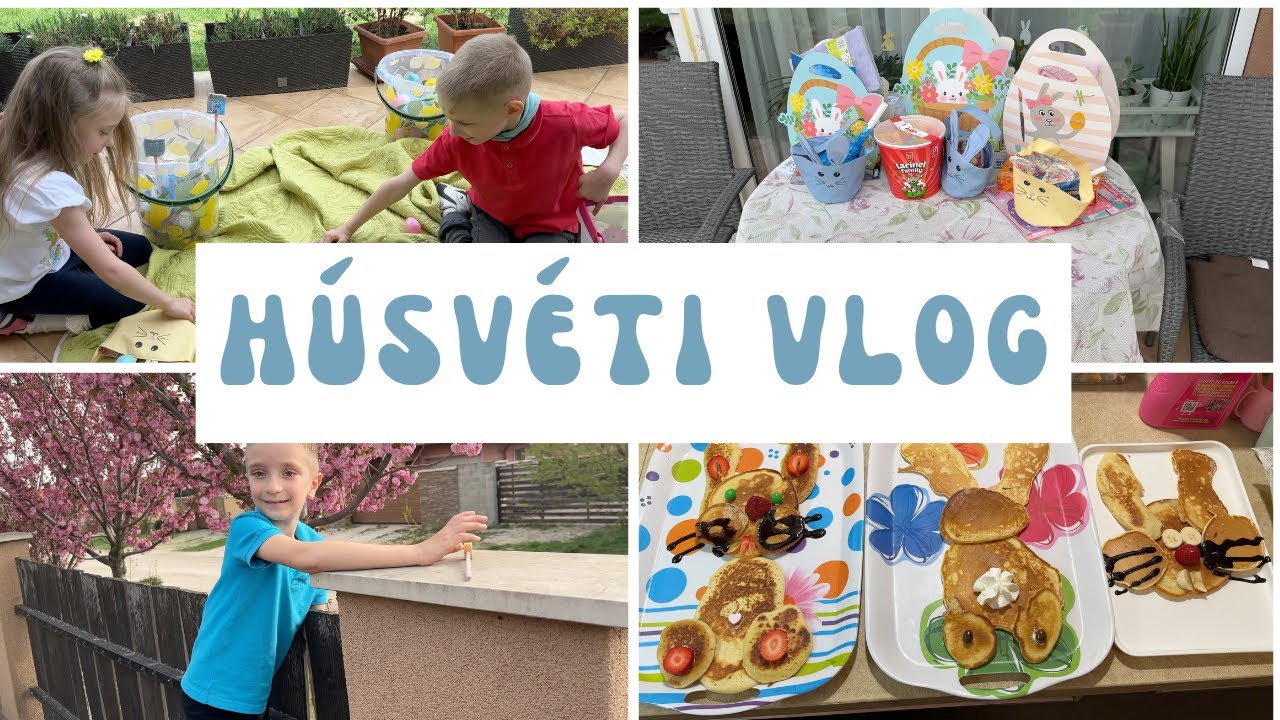 napiVlog - Húsvéti tojáskeresős vlog 🐰