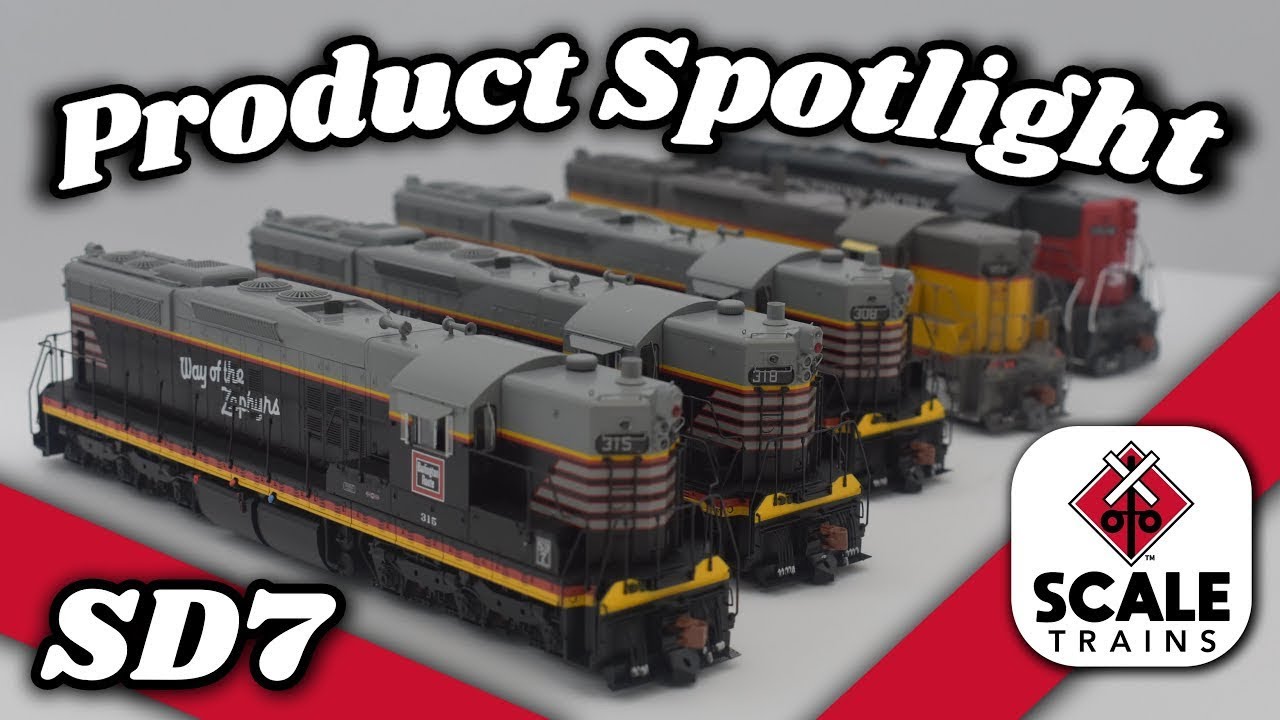 Scale Trains SD7 Spotlight HO Scale 11262025