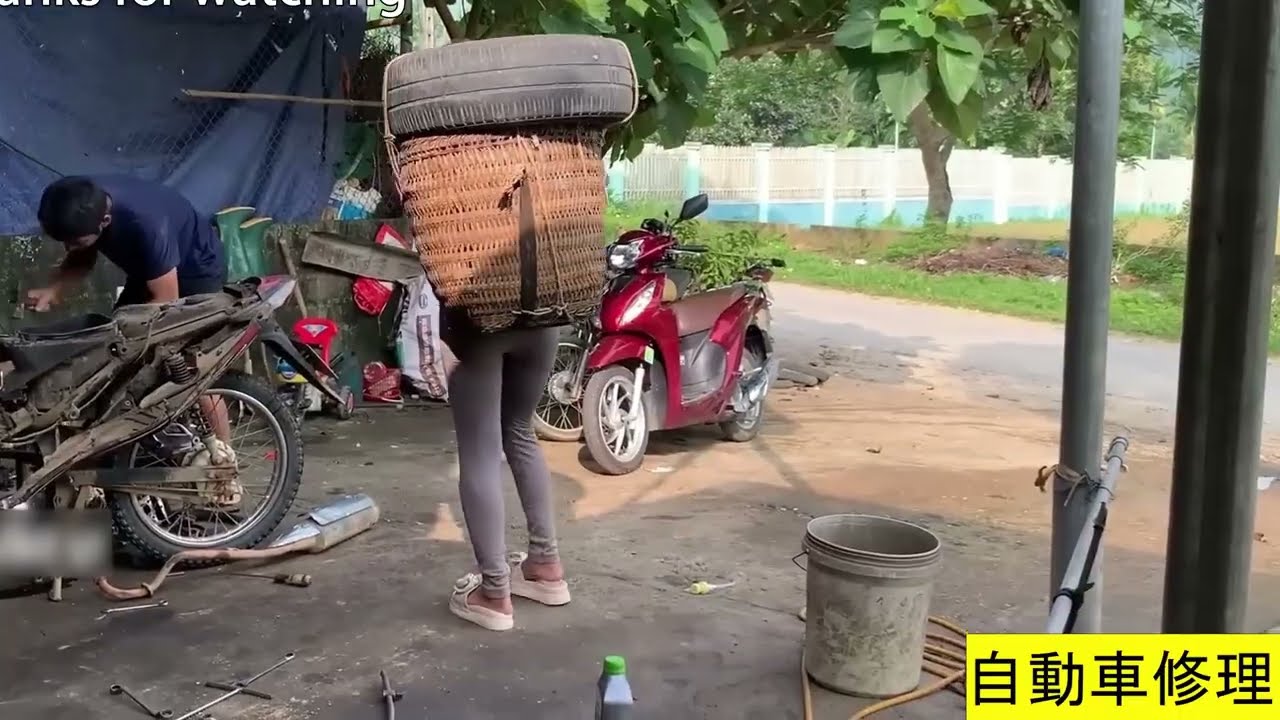 The Genius Girl Spent 120 days Restoring an Old Car that Had Been Left Unused for 10 Years