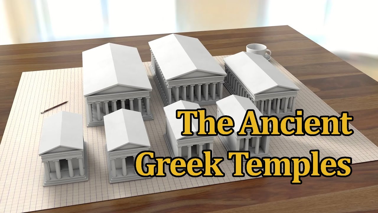 The Ancient Greek Temples - 3D