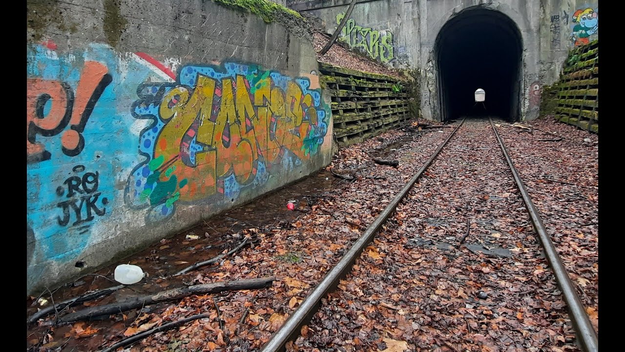 Old Indiana train tunnel