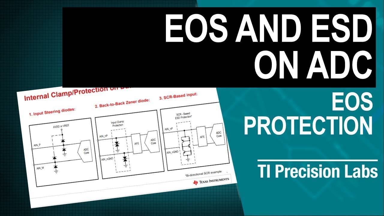 EOS and ESD on ADC