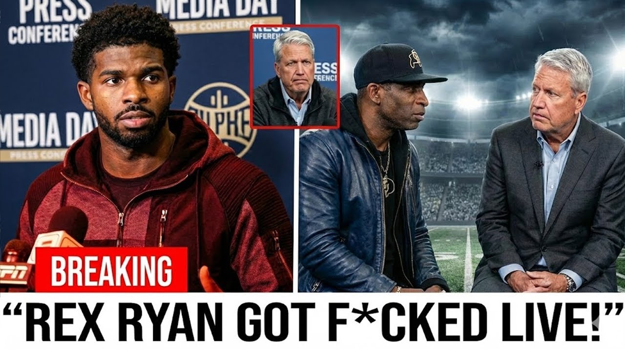 JUST IN: Shedeur Sanders FINALLY ADDRESSES Rex Ryan Pro Bowl LIE!