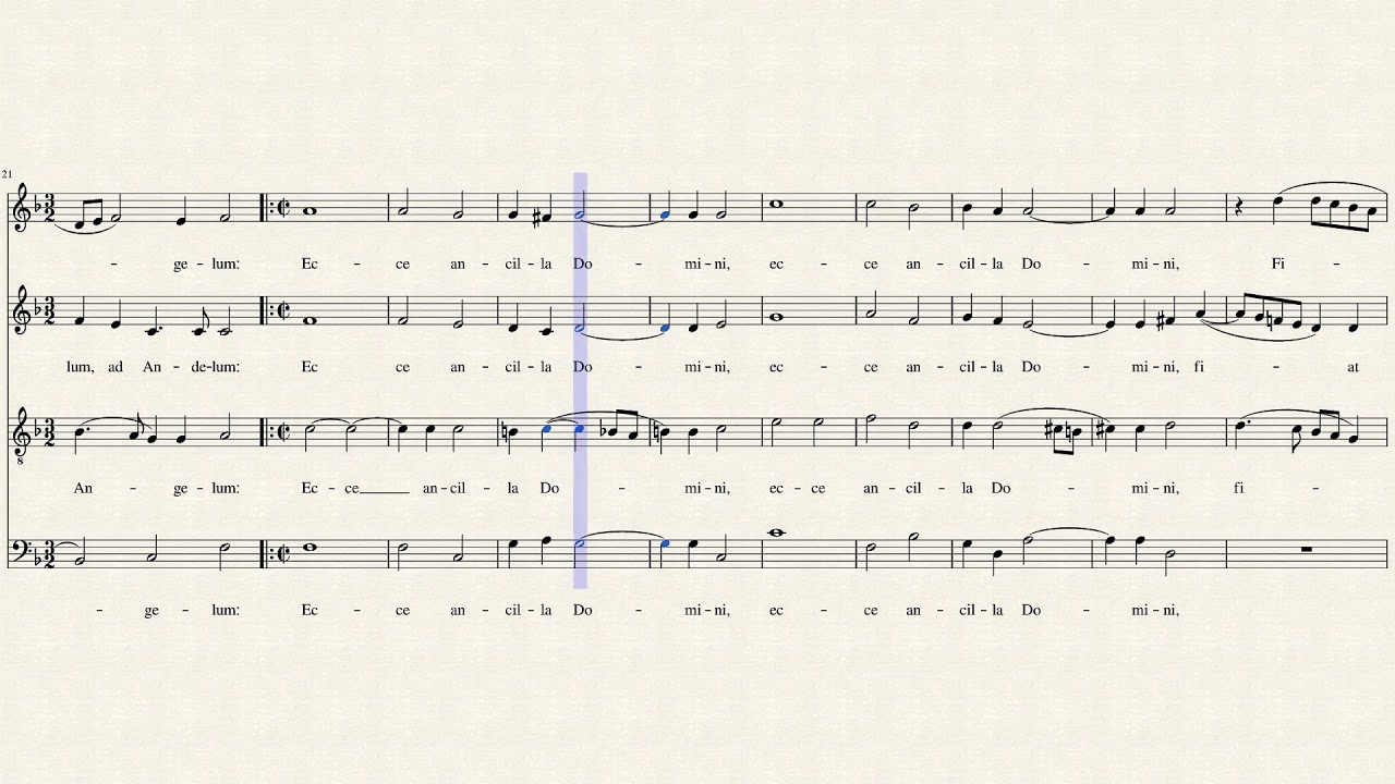 Dixit Maria (Bass)