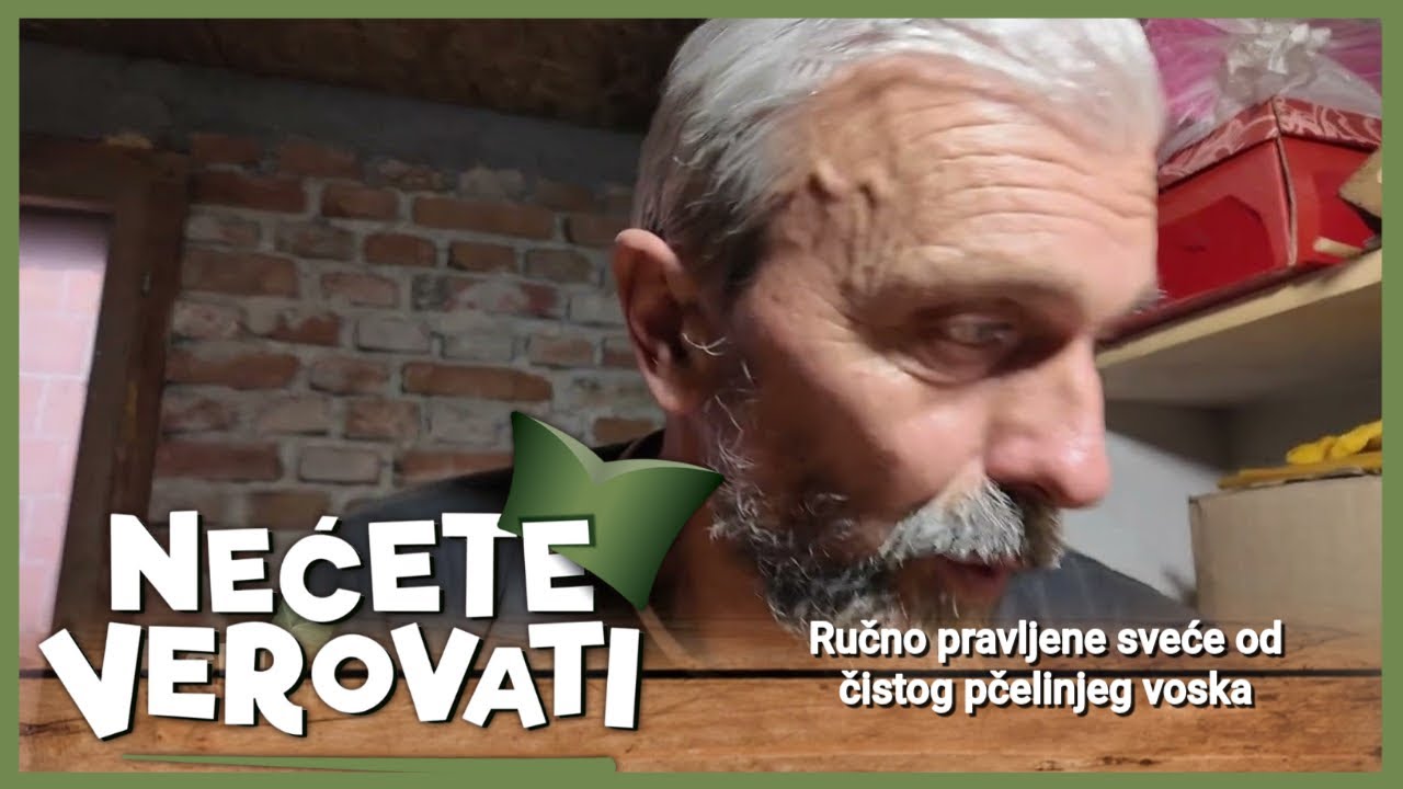 NEĆETE VEROVATI - Ručno pravljene sveće od čistog pčelinjeg voska