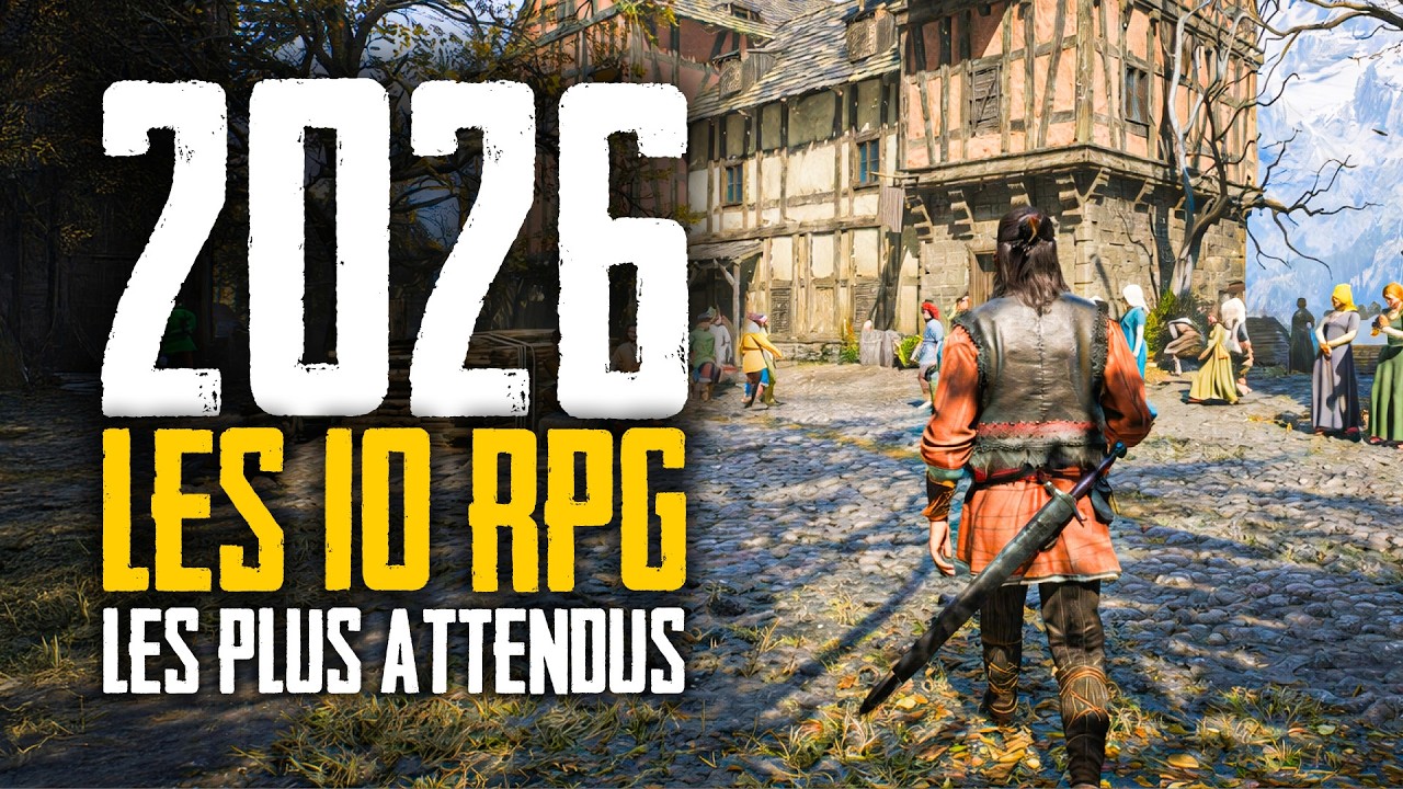 PS5, Xbox Series & PC :  Les 10 RPG les plus attendus en 2026 💥