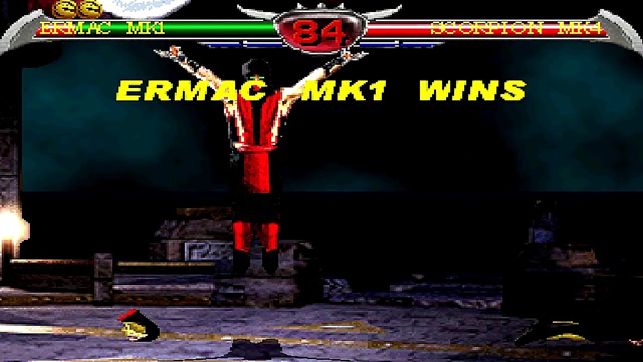 Mortal Kombat Anthology - MK1 Ermac playthrough