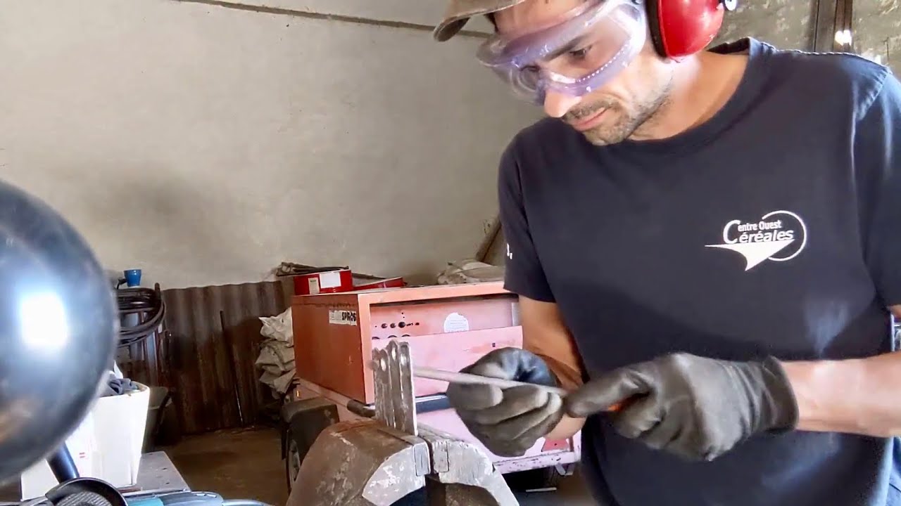 Fabriquer une pi&egrave;ce d&rsquo;origine simple pour la moissonneuse