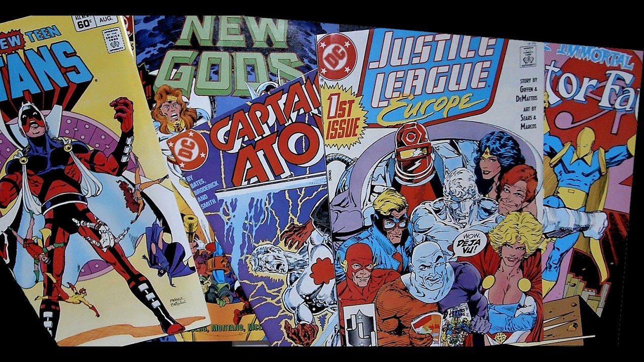 Dr. Fate! Captain Atom! Justice League Europe! New Teen Titans! New Gods!