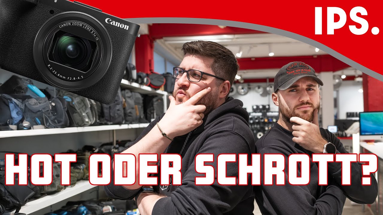 Was kann die Canon Powershot V1? Wie wird die Fuji X-Pro6? - IPS. Back-Up