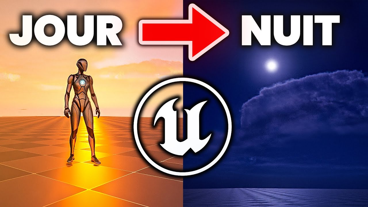 Unreal Engine 5 Tutoriel : Créer un Cycle Jour/Nuit