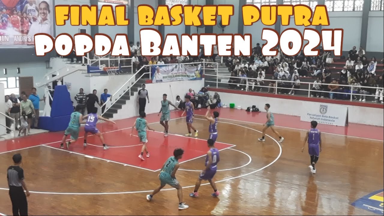 Final Basket Putra POPDA Banten 2024 Kota Tangerang Selatan VS Kabupaten Tangerang