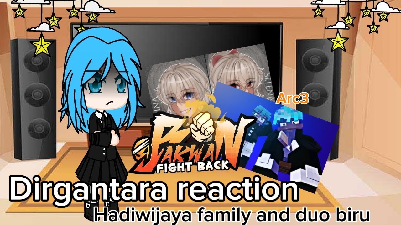 Dirgantara reaction Hadiwijaya family and duo biru (adnan alana) [arc3] #bakwanfightback #reaction