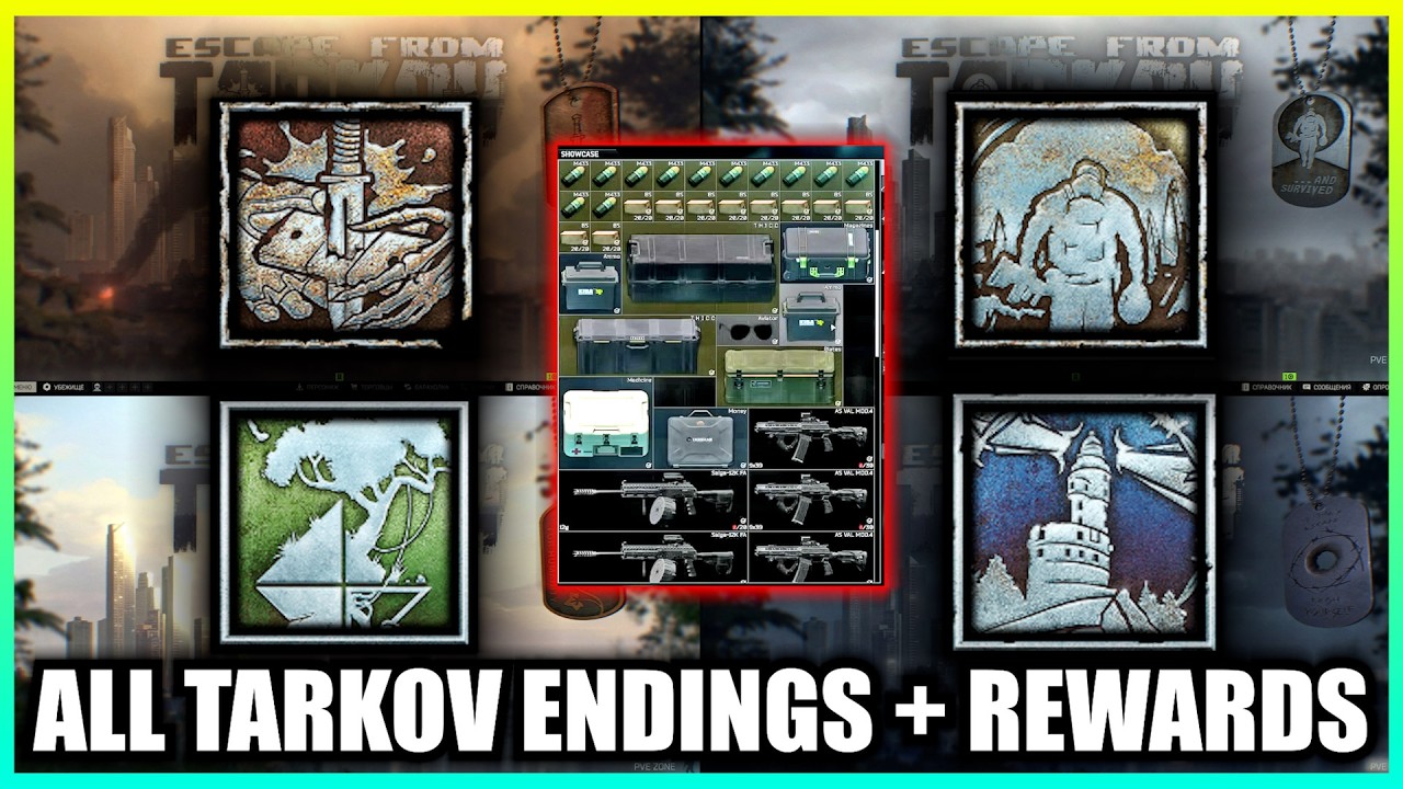 All Escape from Tarkov Endings + Rewards