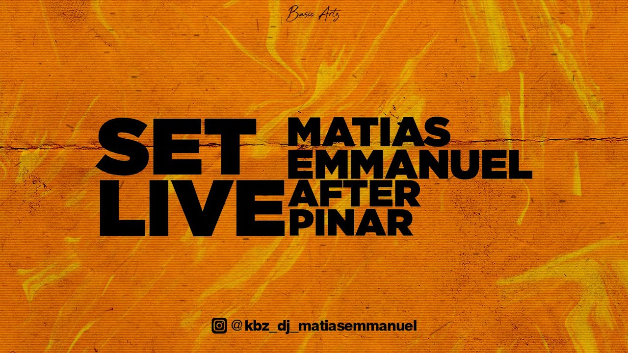 MATIAS EMMANUEL • (After Pinar) •