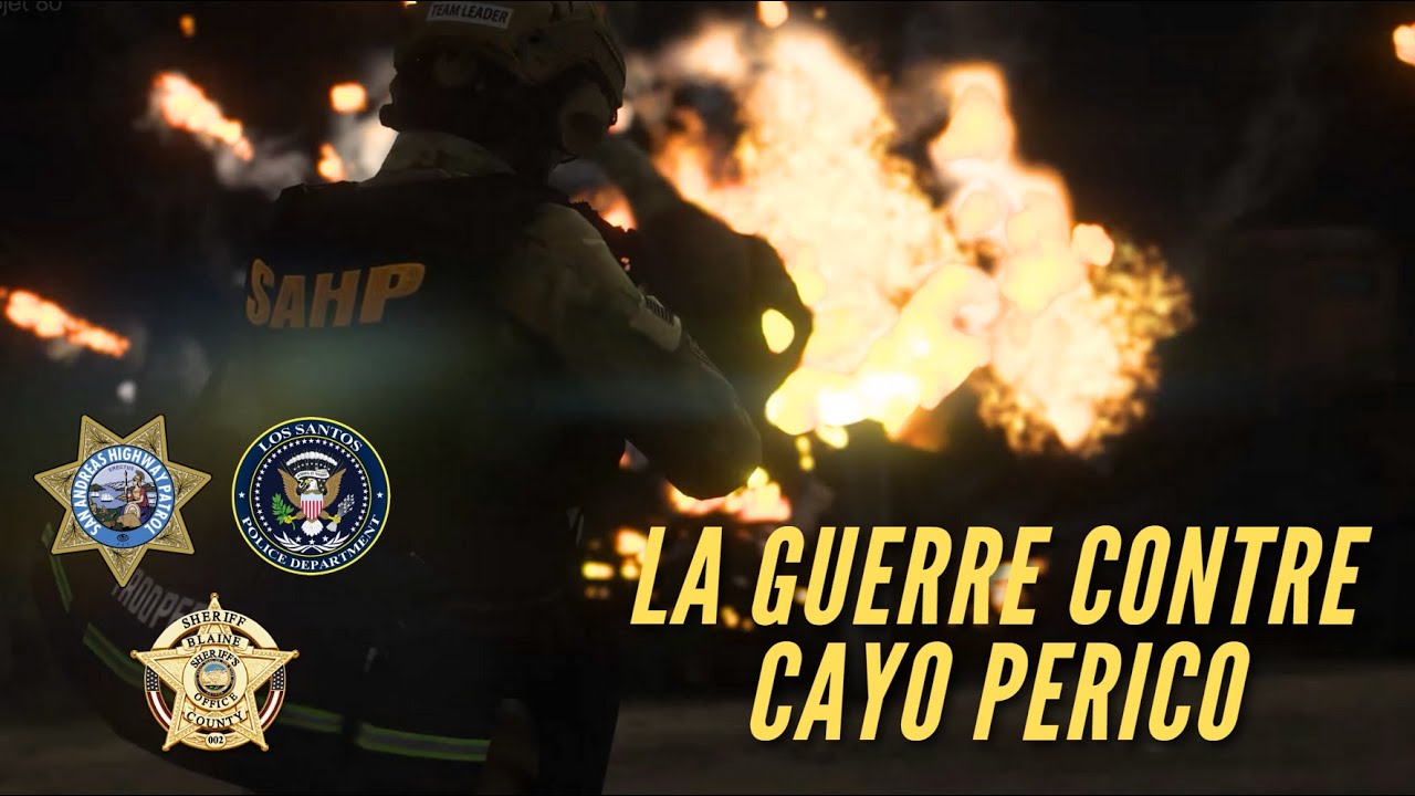 SAN ANDREAS EN GUERRE CONTRE CAYO PERICO !!